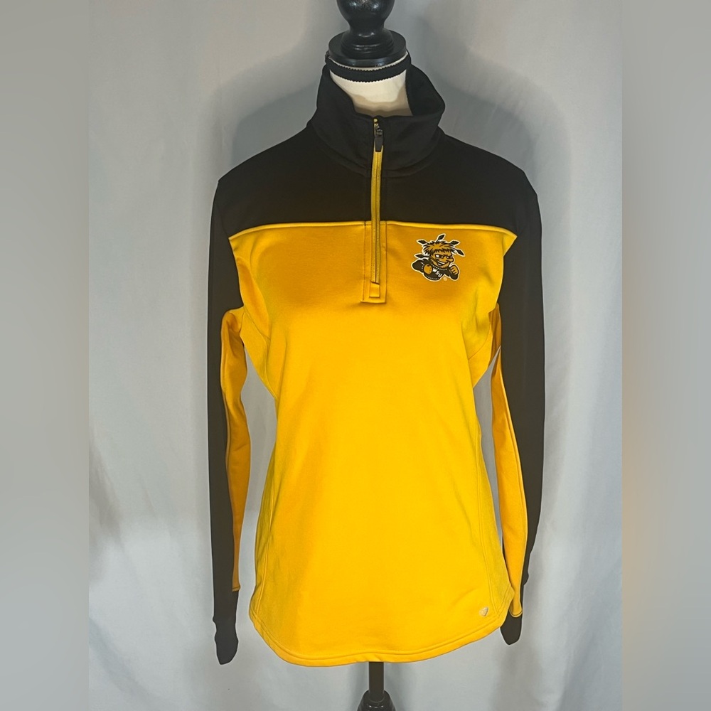Colosseum Wichita State Shockers 1/4 Zip High Neck Women’s Activewear Jacket